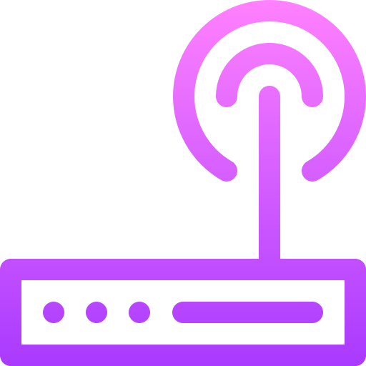 Wireless router icon