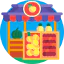 Fruit stand icon 64x64