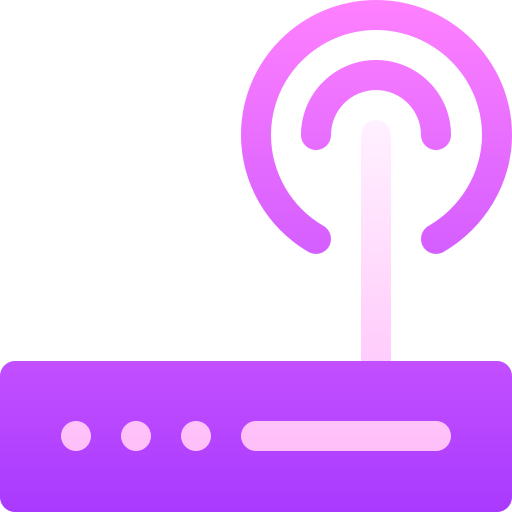 Wireless router icon