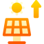 Solar energy icon 64x64