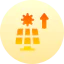 Solar energy icon 64x64