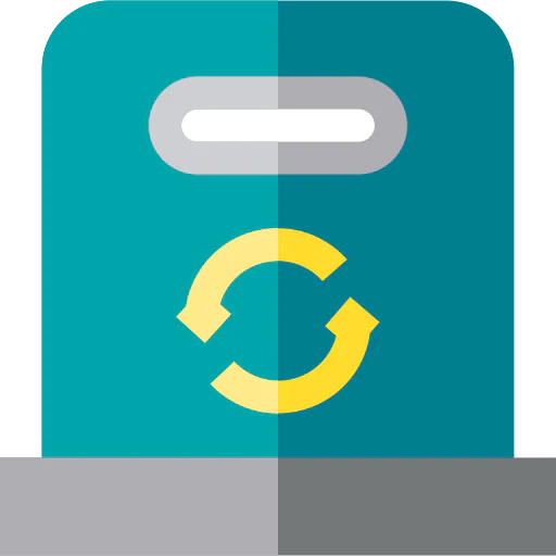 Paper bin icon