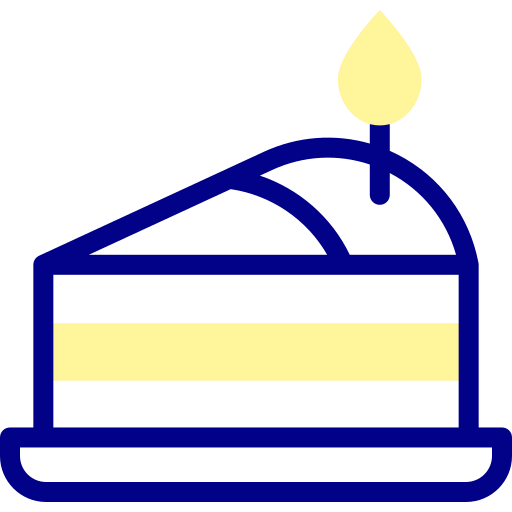 Cake slice icon