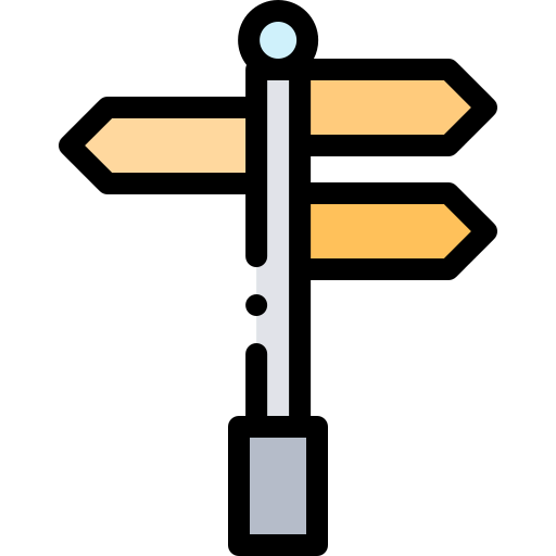 Signpost icon