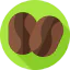 Coffee beans Ikona 64x64