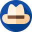 Cowboy hat Symbol 64x64