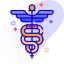 Caduceus symbol Ikona 64x64