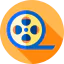 Film reel icon 64x64
