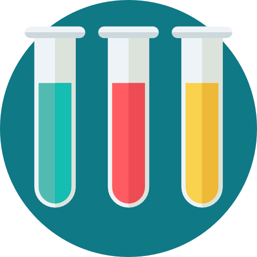Test tubes icon