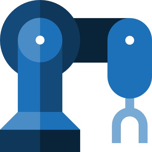 Robot arm icon