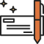 Cheque icon 64x64