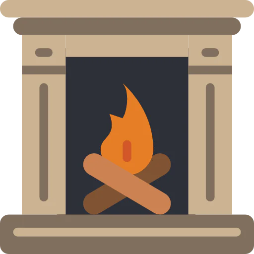 Fireplace icon