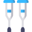 Crutches icon 64x64