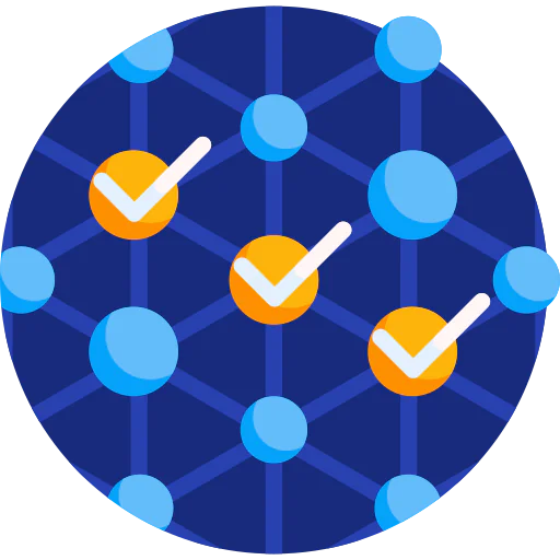 Distributed ledger icon