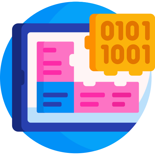 Binary code ícone