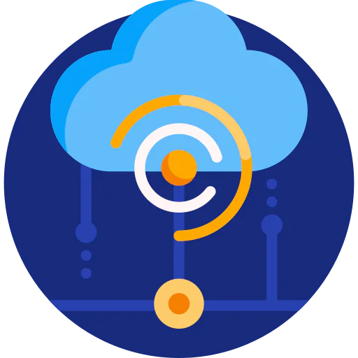 Cloud computing アイコン