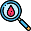 Blood test icon 64x64