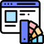 Color palette icon 64x64