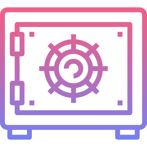 Safe box icon
