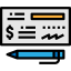 Cheque icon 64x64