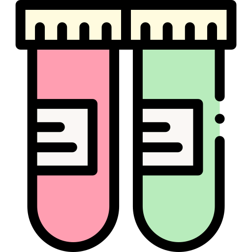 Test tubes icon