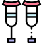 Crutches icon 64x64