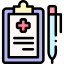 Medical file icon 64x64