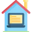 Работа из дома иконка 64x64