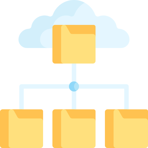 Cloud storage icon