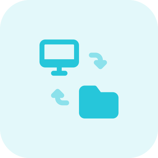 Data synchronization icon