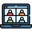 Video conference icon 64x64