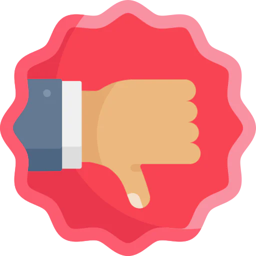 Dislike icon