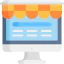 Online shop icon 64x64