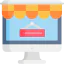 Online shop icon 64x64