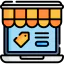 Online shop icon 64x64
