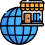 Online shop icon 64x64