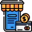 Online shop icon 64x64