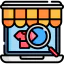 Online shop icon 64x64