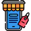 Online shop icon 64x64