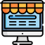 Online shop icon 64x64