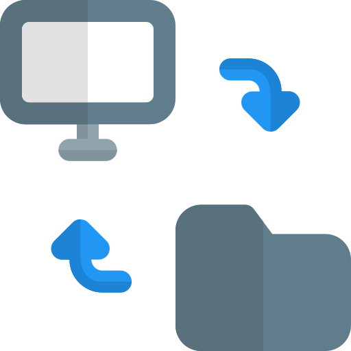 Data synchronization icon