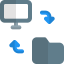 Data synchronization icon 64x64