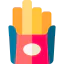 French fries icon 64x64