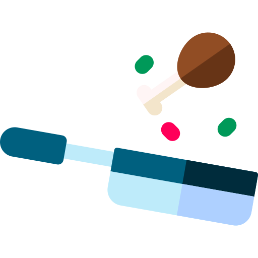 Frying pan icon