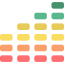 Equalizer Ikona 64x64