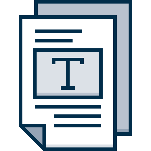 Typography icon