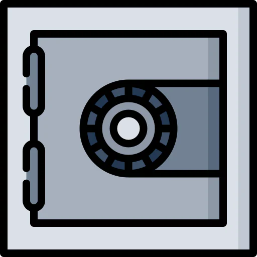Safe box icon
