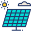 Solar panel icon 64x64