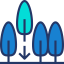 Plant tree icon 64x64