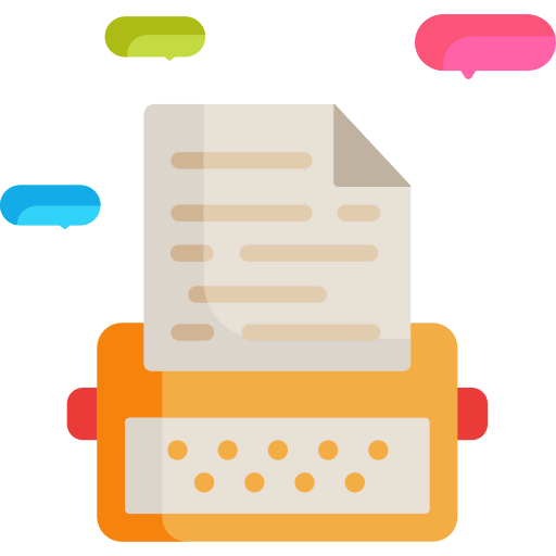 Typewriter icon